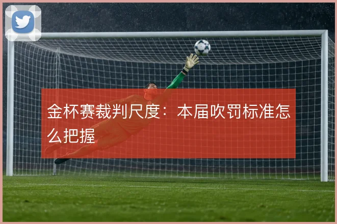 金杯赛裁判尺度:本届吹罚标准怎么把握